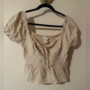 Cream top